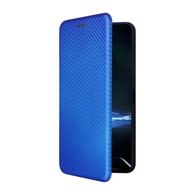 Housse Fibre de Carbone Sony Xperia 1 VIII Simili Cuir Magnétique