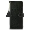 Housse Sony Xperia 1 VIII Cuir Véritable Litchi RFID Chaîne