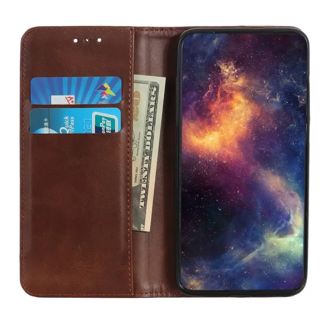 Housse Sony Xperia 1 VIII Simone Flip simili cuir vieilli