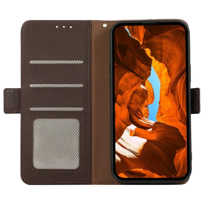 Housse Sony Xperia 1 VIII Legacy Effet Cuir Texturé RFID