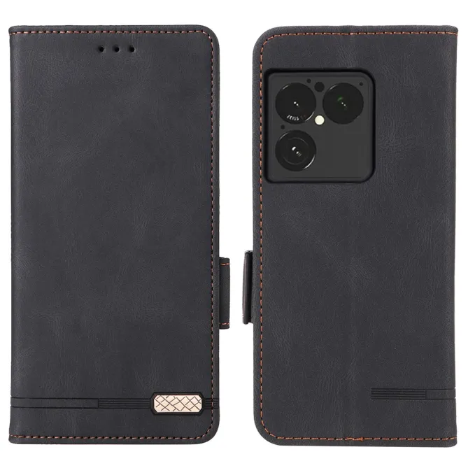 Étui Sony Xperia 1 VIII Simili Cuir Vintage - Décor Métal