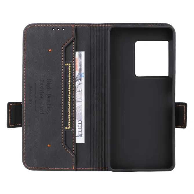Étui Sony Xperia 1 VIII Simili Cuir Vintage - Décor Métal