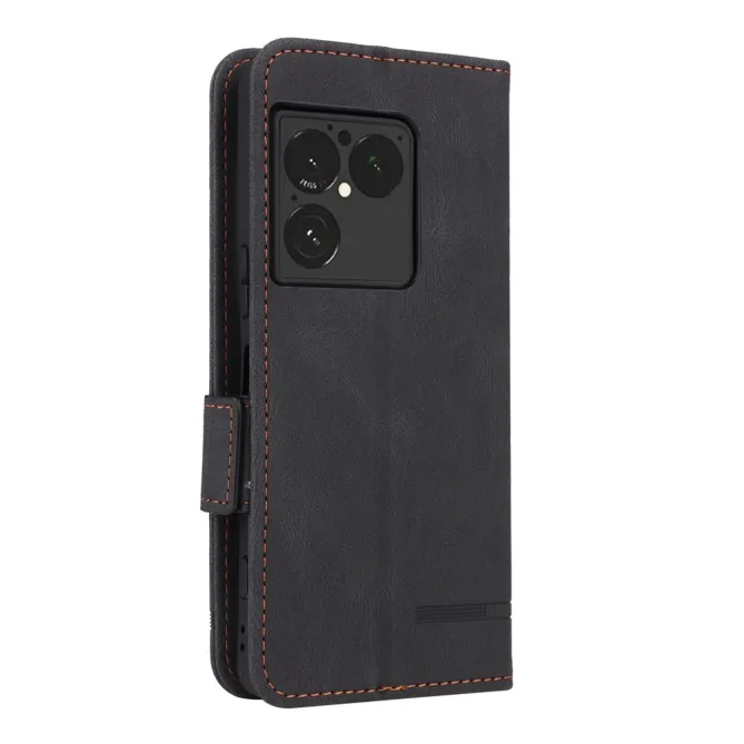 Étui Sony Xperia 1 VIII Simili Cuir Vintage - Décor Métal