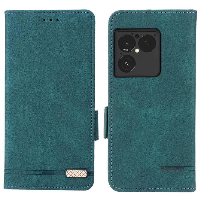 Étui Sony Xperia 1 VIII Simili Cuir Vintage - Décor Métal