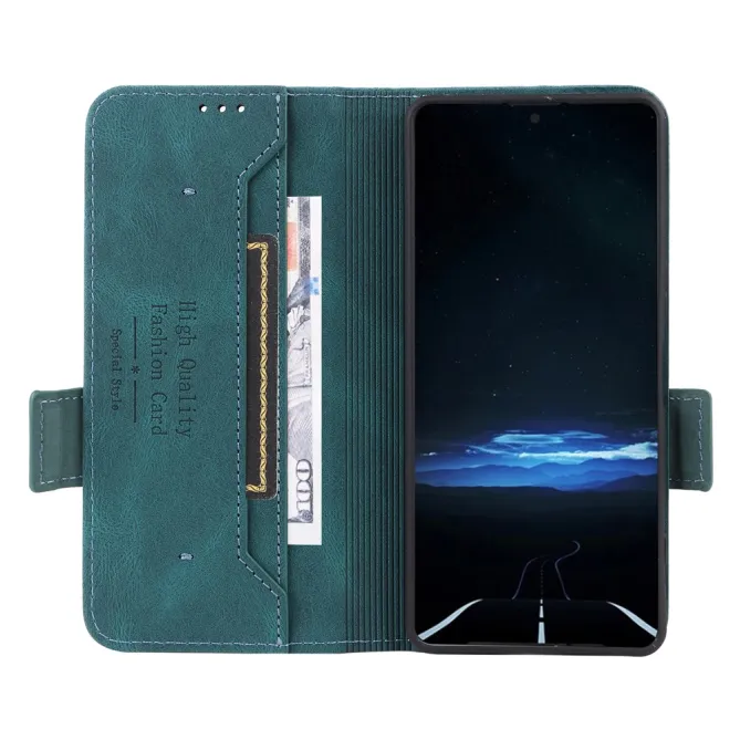 Étui Sony Xperia 1 VIII Simili Cuir Vintage - Décor Métal