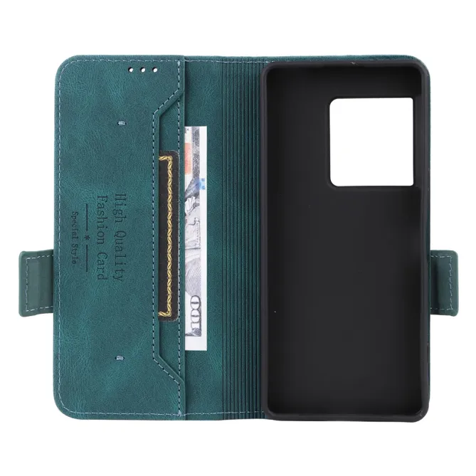 Étui Sony Xperia 1 VIII Simili Cuir Vintage - Décor Métal