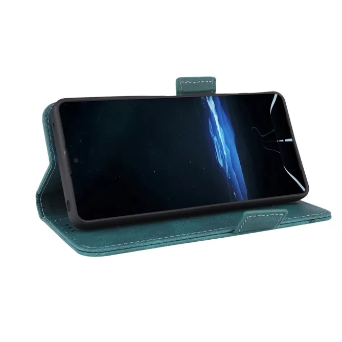 Étui Sony Xperia 1 VIII Simili Cuir Vintage - Décor Métal