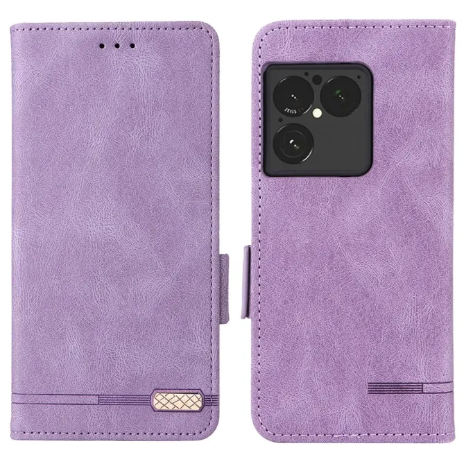Étui Sony Xperia 1 VIII Simili Cuir Vintage - Décor Métal