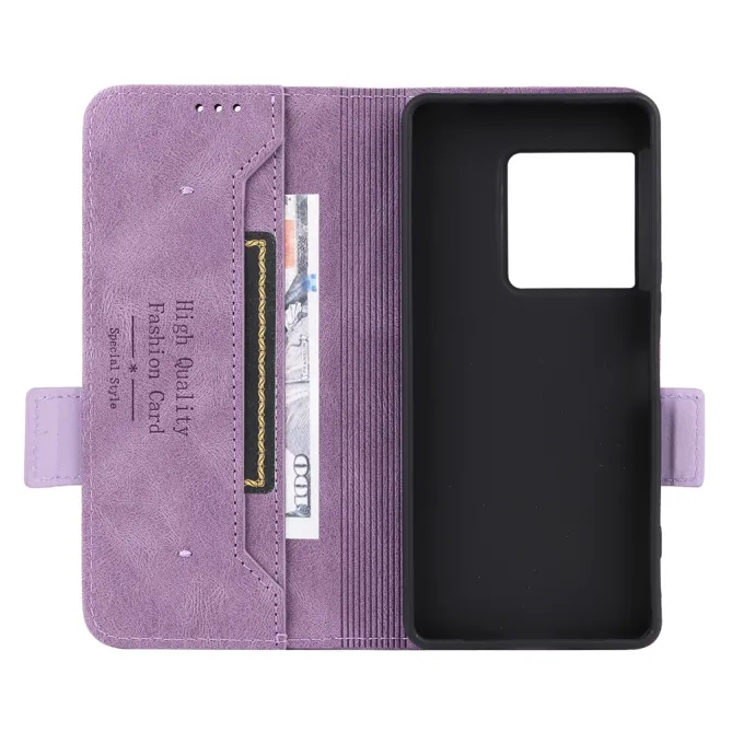 Étui Sony Xperia 1 VIII Simili Cuir Vintage - Décor Métal