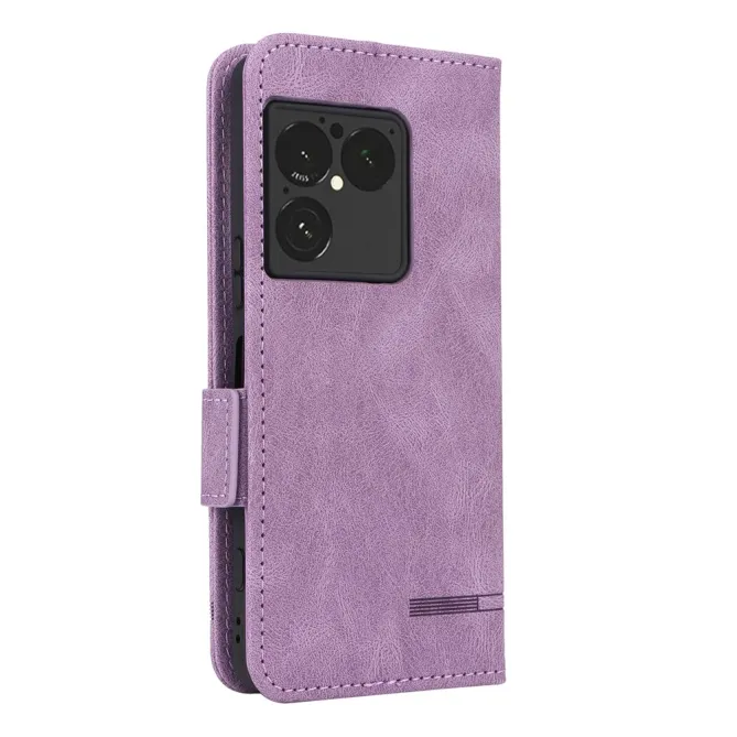 Étui Sony Xperia 1 VIII Simili Cuir Vintage - Décor Métal