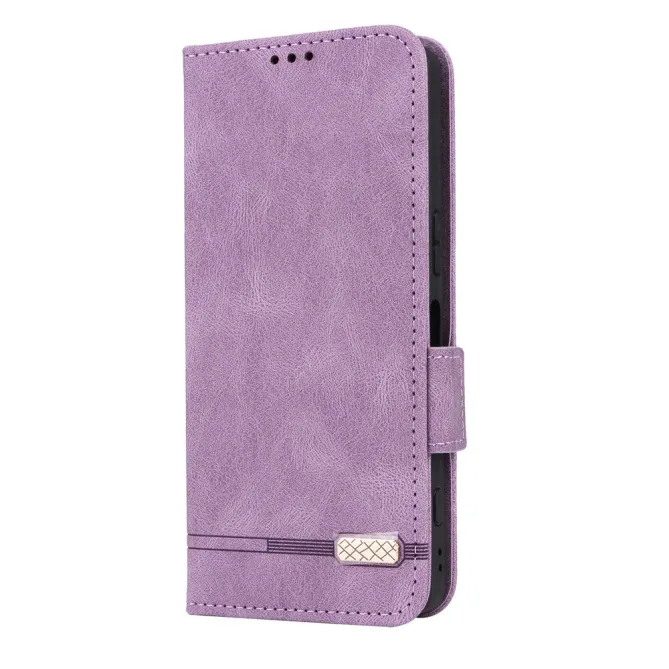 Étui Sony Xperia 1 VIII Simili Cuir Vintage - Décor Métal