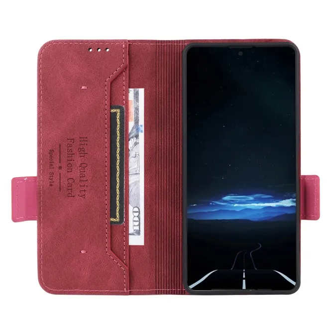 Étui Sony Xperia 1 VIII Simili Cuir Vintage - Décor Métal