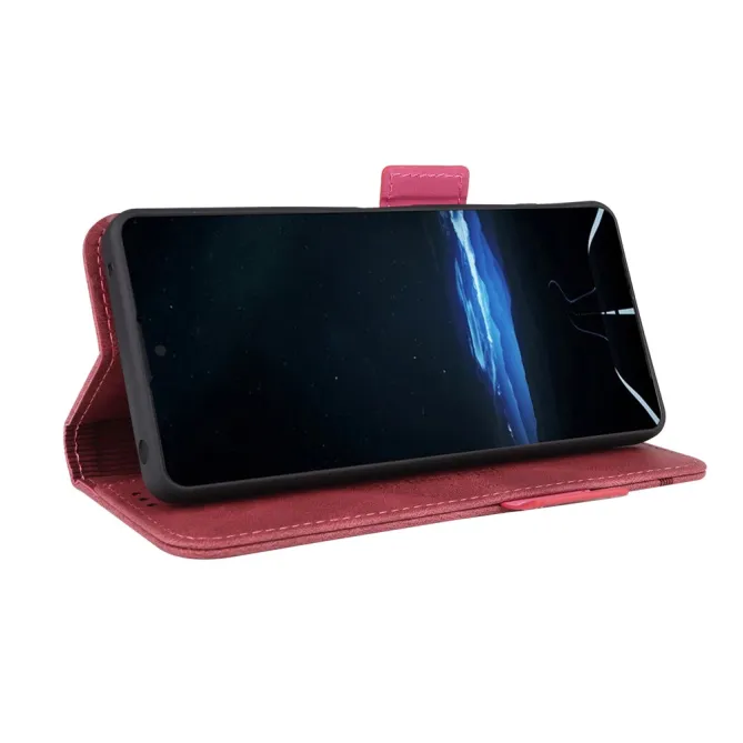 Étui Sony Xperia 1 VIII Simili Cuir Vintage - Décor Métal