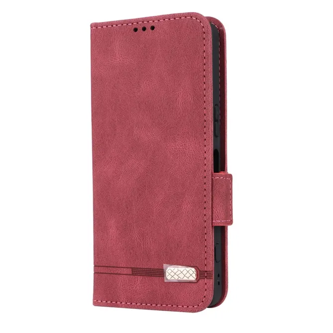 Étui Sony Xperia 1 VIII Simili Cuir Vintage - Décor Métal