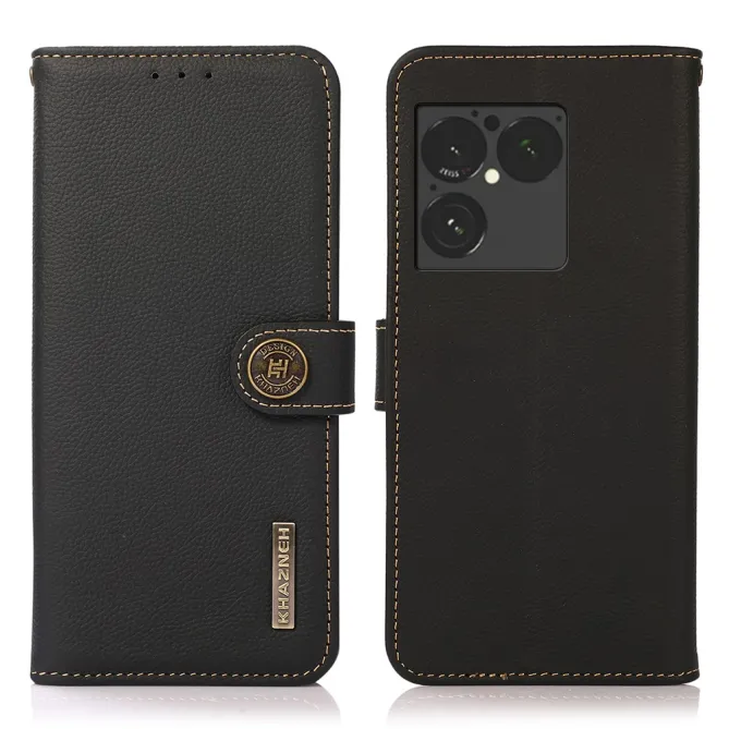 Housse Sony Xperia 1 VIII KHAZNEH Classic Cuir Véritable RFID