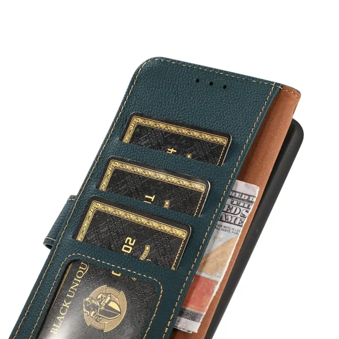 Housse Sony Xperia 1 VIII KHAZNEH Classic Cuir Véritable RFID