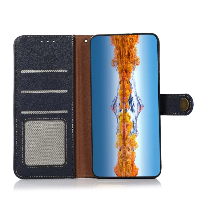 Housse Sony Xperia 1 VIII KHAZNEH Classic Cuir Véritable RFID