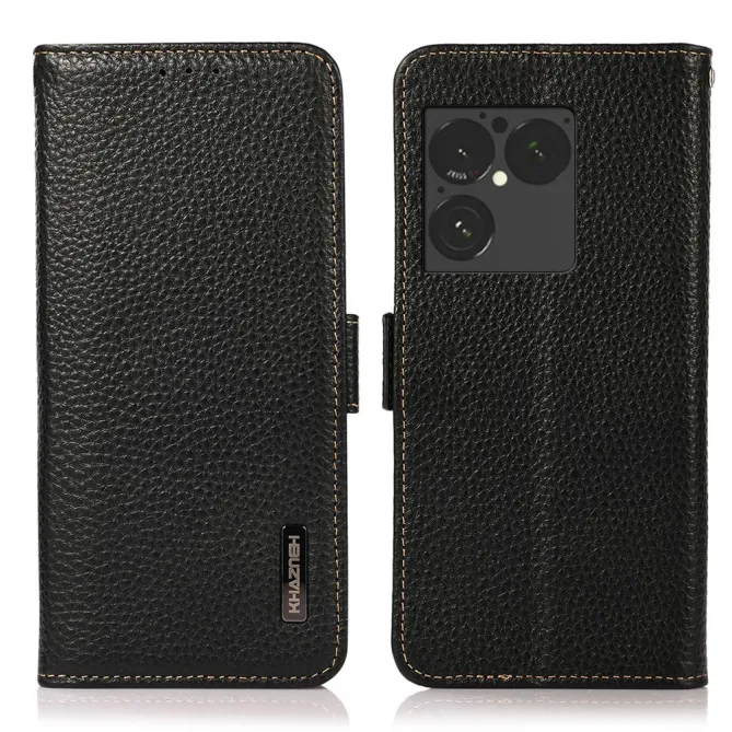 Housse Sony Xperia 1 VIII Cuir Grainé KHAZNEH RFID