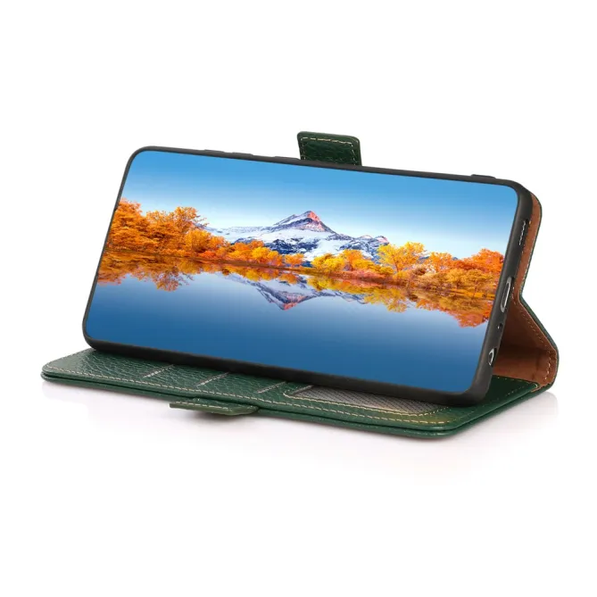Housse Sony Xperia 1 VIII Cuir Grainé KHAZNEH RFID