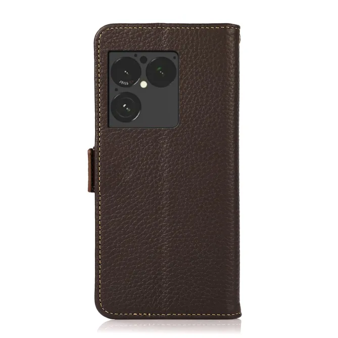 Housse Sony Xperia 1 VIII Cuir Grainé KHAZNEH RFID