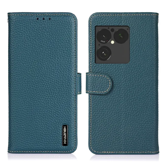 Housse Sony Xperia 1 VIII Cuir Grainé First Litchi Véritable