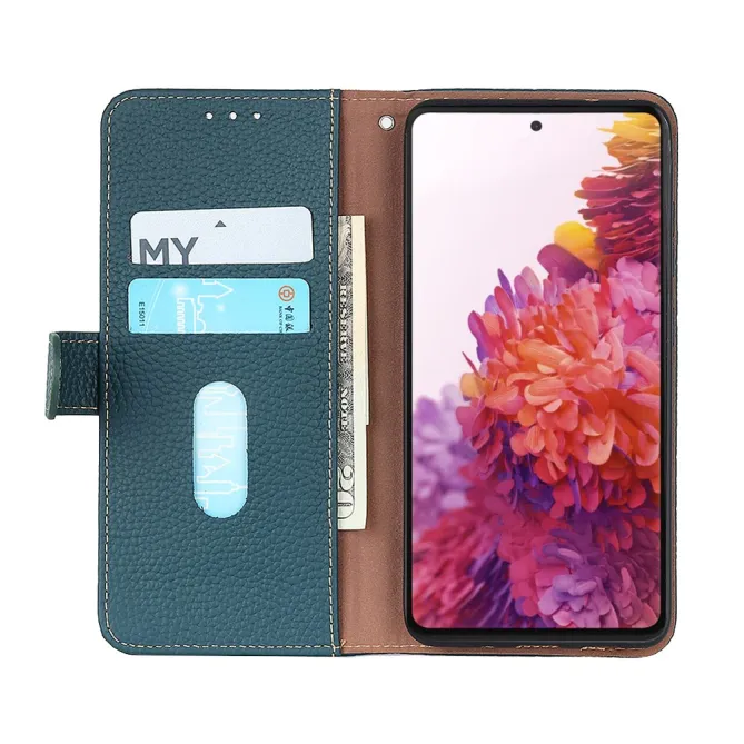 Housse Sony Xperia 1 VIII Cuir Grainé First Litchi Véritable