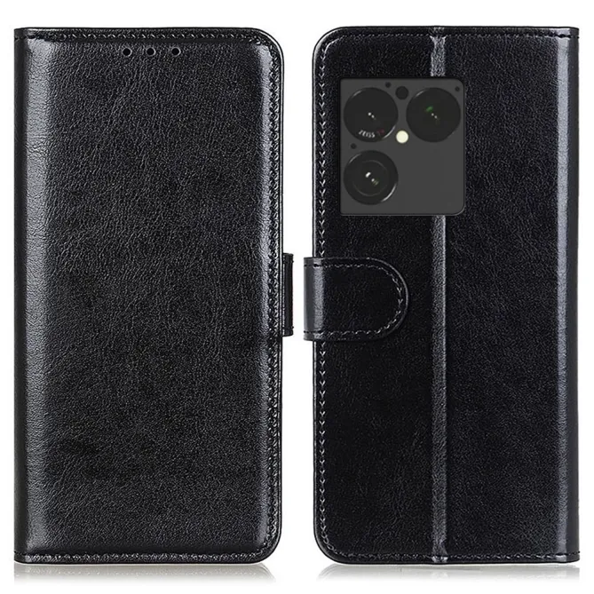 Housse Sony Xperia 1 VIII Portefeuille Cuir Ciré Effet Wax