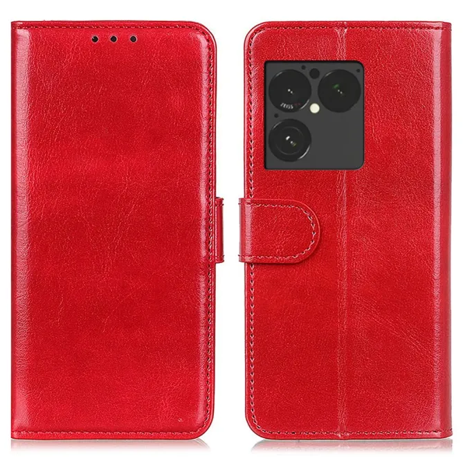 Housse Sony Xperia 1 VIII Portefeuille Cuir Ciré Effet Wax