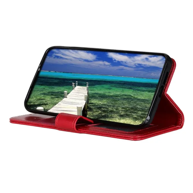Housse Sony Xperia 1 VIII Portefeuille Cuir Ciré Effet Wax