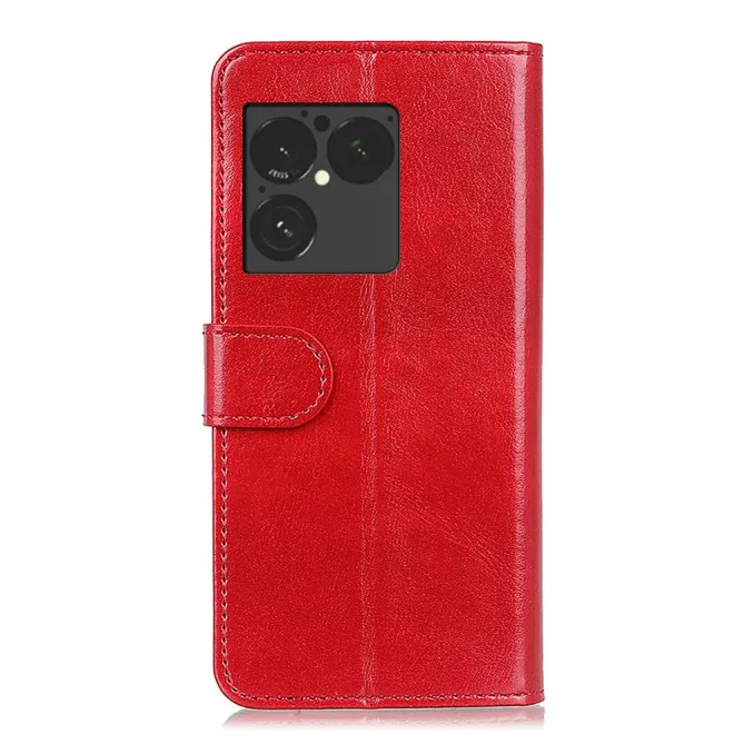 Housse Sony Xperia 1 VIII Portefeuille Cuir Ciré Effet Wax