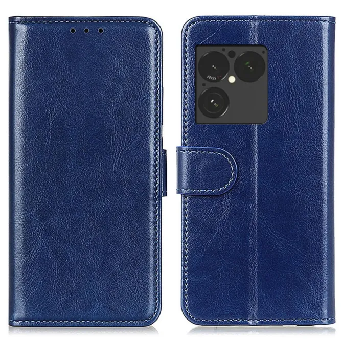Housse Sony Xperia 1 VIII Portefeuille Cuir Ciré Effet Wax