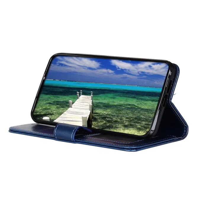 Housse Sony Xperia 1 VIII Portefeuille Cuir Ciré Effet Wax