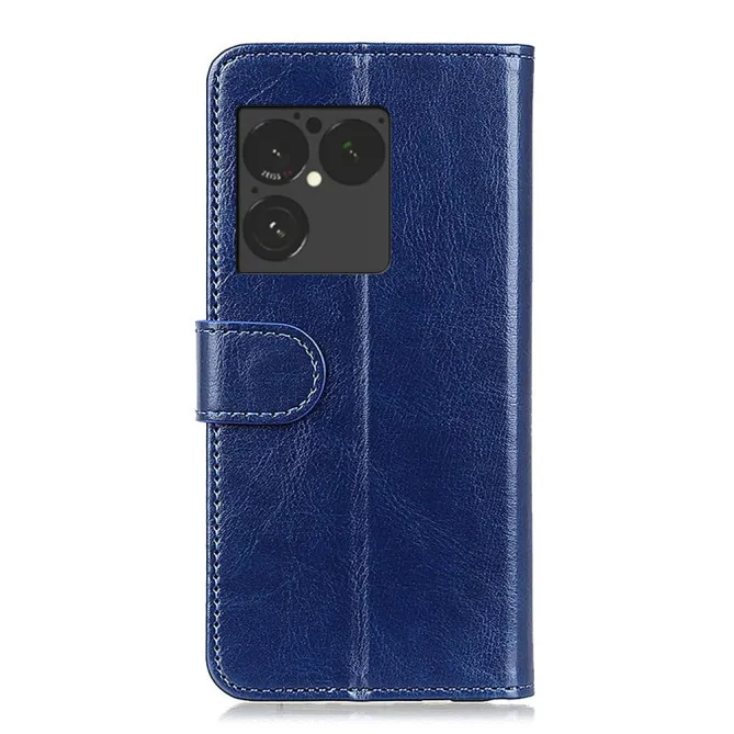 Housse Sony Xperia 1 VIII Portefeuille Cuir Ciré Effet Wax