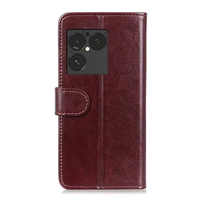 Housse Sony Xperia 1 VIII Portefeuille Cuir Ciré Effet Wax