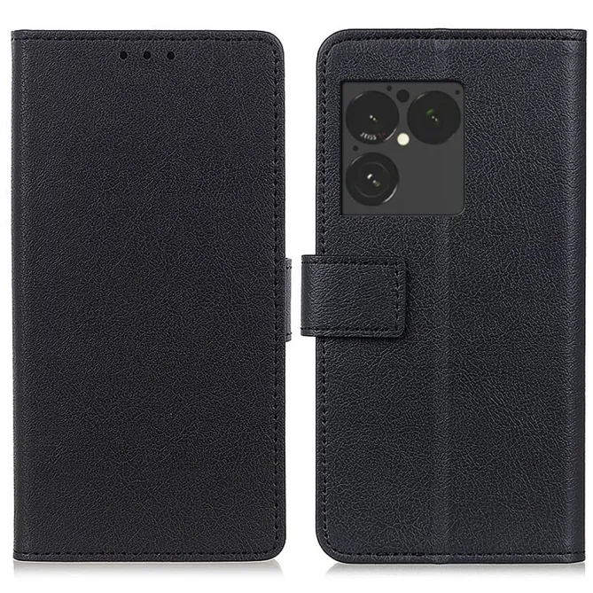 Housse Sony Xperia 1 VIII Simili Cuir Noir Portefeuille