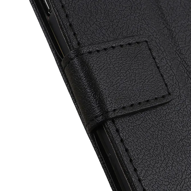 Housse Sony Xperia 1 VIII Simili Cuir Noir Portefeuille