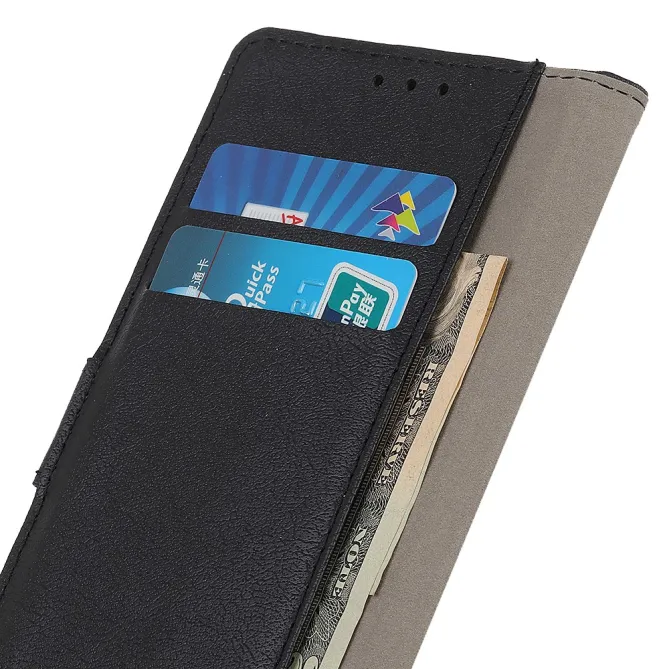 Housse Sony Xperia 1 VIII Simili Cuir Noir Portefeuille