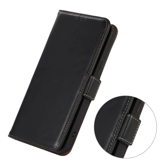 Housse Sony Xperia 1 VIII Cuir Véritable RFID Porte-Cartes