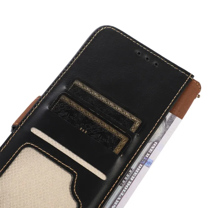 Housse Sony Xperia 1 VIII Cuir Véritable RFID Porte-Cartes