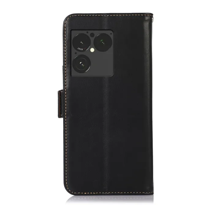 Housse Sony Xperia 1 VIII Cuir Véritable RFID Porte-Cartes