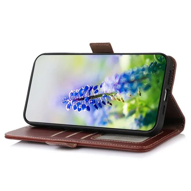Housse Sony Xperia 1 VIII Cuir Véritable RFID Porte-Cartes