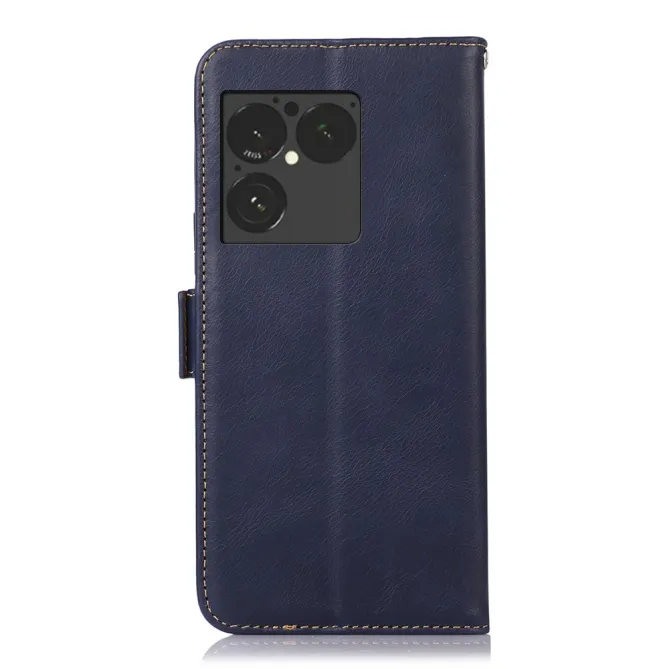 Housse Sony Xperia 1 VIII Cuir Véritable RFID Porte-Cartes