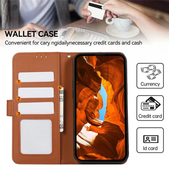Housse Sony Xperia 1 VIII Portefeuille Stockholm RFID