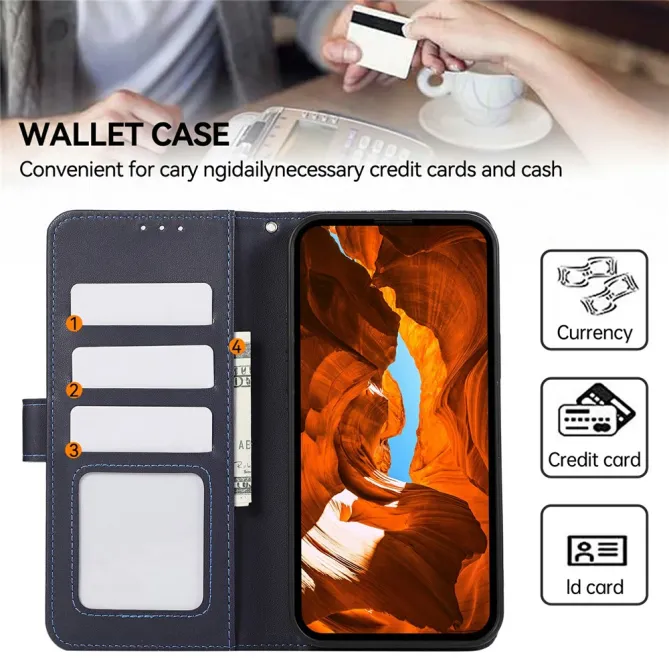 Housse Sony Xperia 1 VIII Portefeuille Stockholm RFID