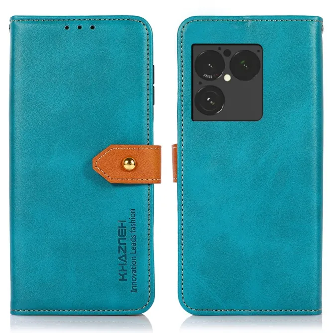 Housse Sony Xperia 1 VIII KHAZNEH Folio Flip Languette Contrastée