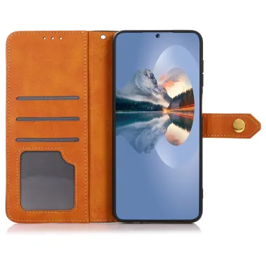 Housse Sony Xperia 1 VIII KHAZNEH Folio Flip Languette Contrastée