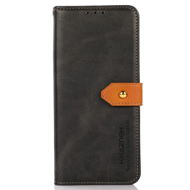 Housse Sony Xperia 1 VIII KHAZNEH Folio Flip Languette Contrastée