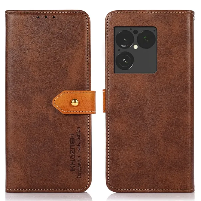 Housse Sony Xperia 1 VIII KHAZNEH Folio Flip Languette Contrastée