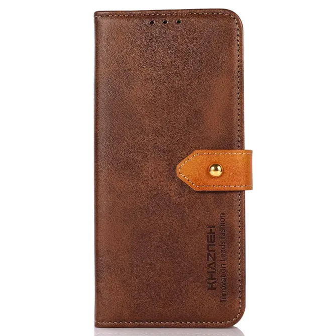 Housse Sony Xperia 1 VIII KHAZNEH Folio Flip Languette Contrastée