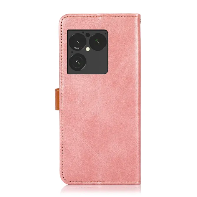 Housse Sony Xperia 1 VIII KHAZNEH Folio Flip Languette Contrastée